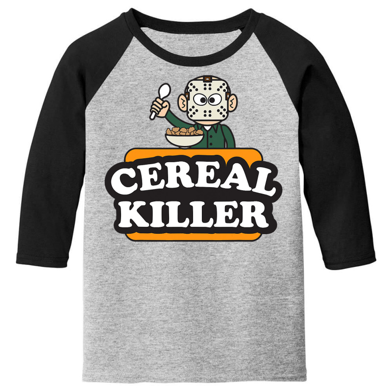 Cereal Killer Food Pun Humor Costume Funny Halloween Gifts Youth 3/4 Sleeve | Artistshot