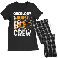 Oncology Nurse Boo Crew Shirt Cute Nurse Halloween Costume T Shirt Women's Pajamas Set | Artistshot