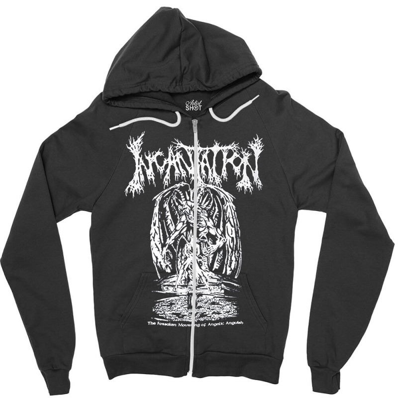 Incantation, Incantations, The Incantation, Incantation Art, Incantati Zipper Hoodie by SHOPERTHUY | Artistshot