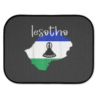 Lesotho Tshirt Rear Car Mat | Artistshot