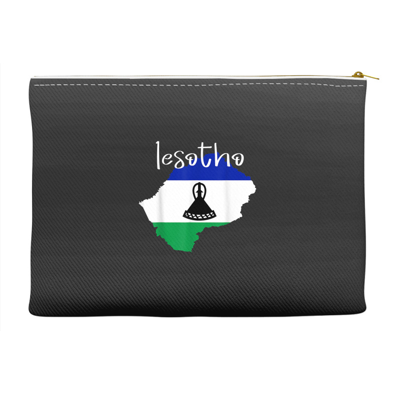 Lesotho Tshirt Accessory Pouches | Artistshot