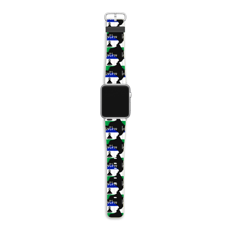 Lesotho Tshirt Apple Watch Band | Artistshot