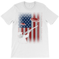 Skeet Trap Sporting Clays Patriotic American Men's Women's Pullover Ho T-shirt | Artistshot