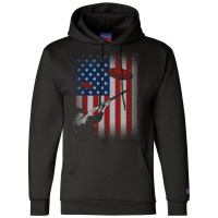 Skeet Trap Sporting Clays Patriotic American Men's Women's Pullover Ho Champion Hoodie | Artistshot