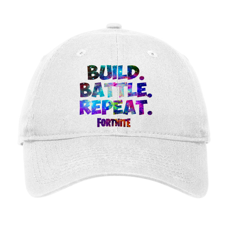 Build Battle Repeat Galaxy Nebula Adjustable Cap | Artistshot