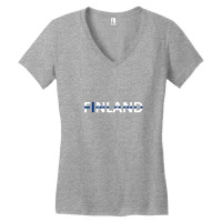 Finland Women's V-neck T-shirt | Artistshot