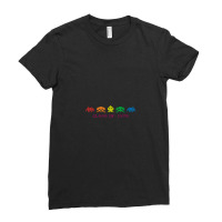 Funny Retro Space Invaders 'class Of 1978' Ladies Fitted T-shirt | Artistshot