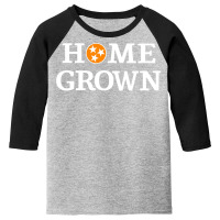 Orange & White Tennessee State Flag Apparel Tn Home Grown Pullover Hoo Youth 3/4 Sleeve | Artistshot