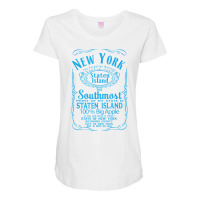 New York City Staten Island Usa United States T Shirt Maternity Scoop Neck T-shirt | Artistshot