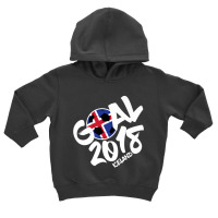 Iceland Football Score A Soccer Goal And Win Fan Shirt Toddler Hoodie | Artistshot