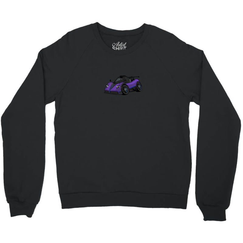 Pagani Zonda (purple) Crewneck Sweatshirt by MarshaleenAnnetteHammer | Artistshot