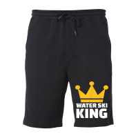 Water Ski King T Shirt Fleece Short | Artistshot