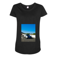 Pagani Huayra Roadster Bc Roller Shot Maternity Scoop Neck T-shirt | Artistshot