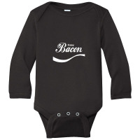 Enjoy Bacon Long Sleeve Baby Bodysuit | Artistshot