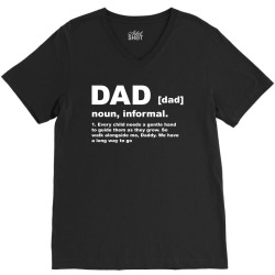 funny tshirt dad V-Neck Tee | Artistshot