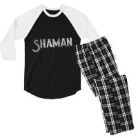 Shaman  Knowyourrole Men's 3/4 Sleeve Pajama Set | Artistshot