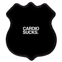 Cardio Sucks   Exercise Running Gym Training Workout Fitness Trainer T Shield Patch | Artistshot