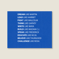 Black Lives Matter Landscape Canvas Print | Artistshot