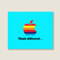 Apple Think Different Landscape Canvas Print | Artistshot