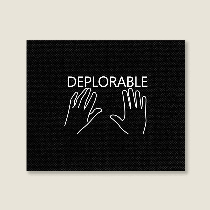 Deplorable Landscape Canvas Print | Artistshot