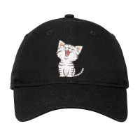 American Shorthair Happy Adjustable Cap | Artistshot