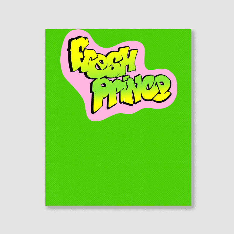 The Fresh Prince Of Bel Air Portrait Canvas Print | Artistshot