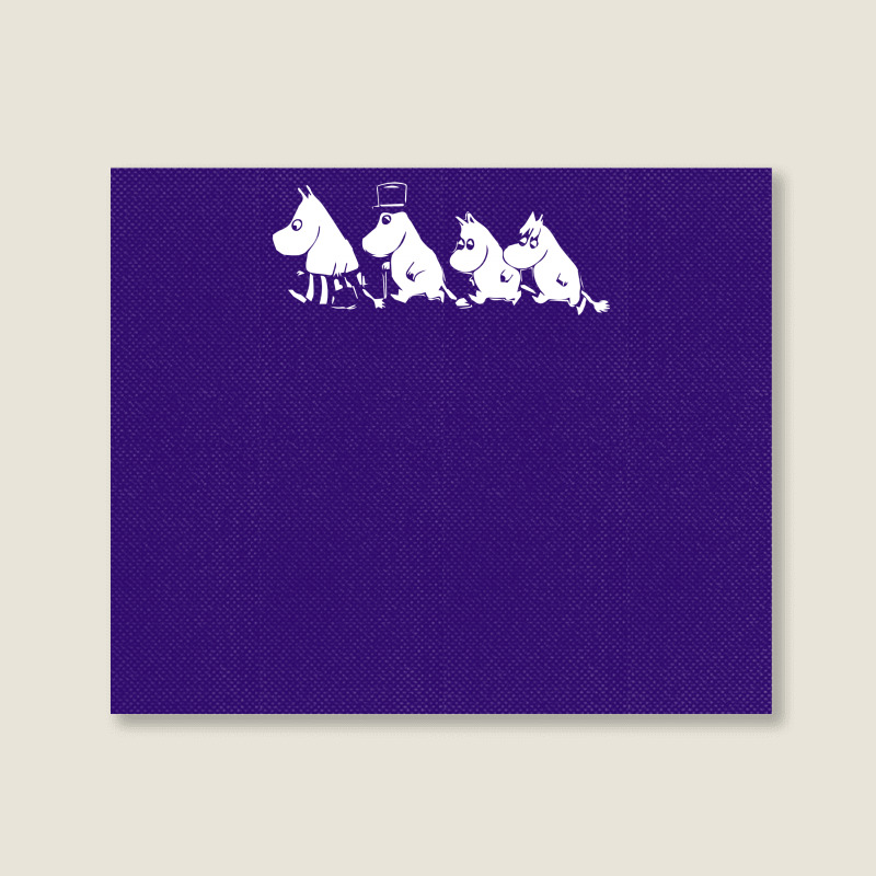 Moomin Moomin Camden Tove Janson Landscape Canvas Print | Artistshot