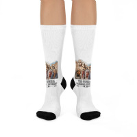 Original Founding Fathers Native American Retro Tribe Pride T Shirt Crew Socks | Artistshot