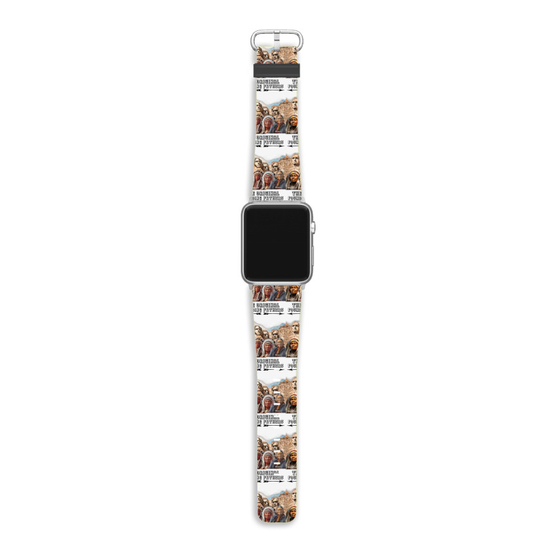 Original Founding Fathers Native American Retro Tribe Pride T Shirt Apple Watch Band | Artistshot