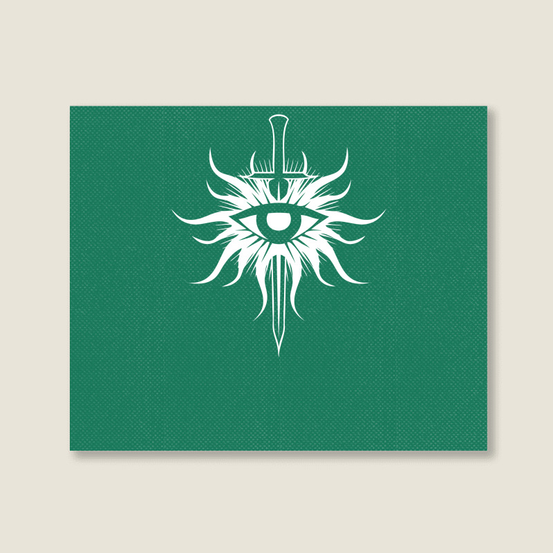 Dragon Age Inquisition Symbol Landscape Canvas Print | Artistshot