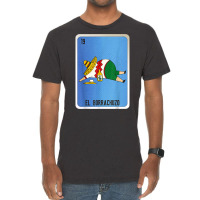 El Borrachuzo Mexican Slang Lottery Bingo Cards T Shirt Vintage T-shirt | Artistshot