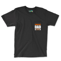 Mens Paraplegic Dad Handicapped Disability Fathers Day Pocket T-shirt | Artistshot