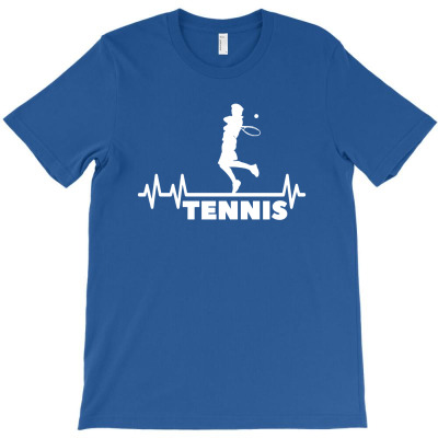 Tennis Heartbeat Pulse Tennis Player Athlete T-shirt Designed By Noer Sidik