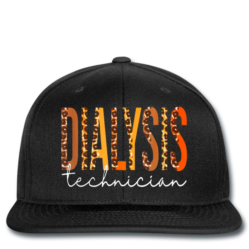 Leopard Dialysis Tech Dialysis Technician Appreciation Printed hat by Skunk | Artistshot