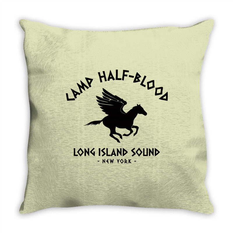 Camp Half Blood Throw Pillow | Artistshot
