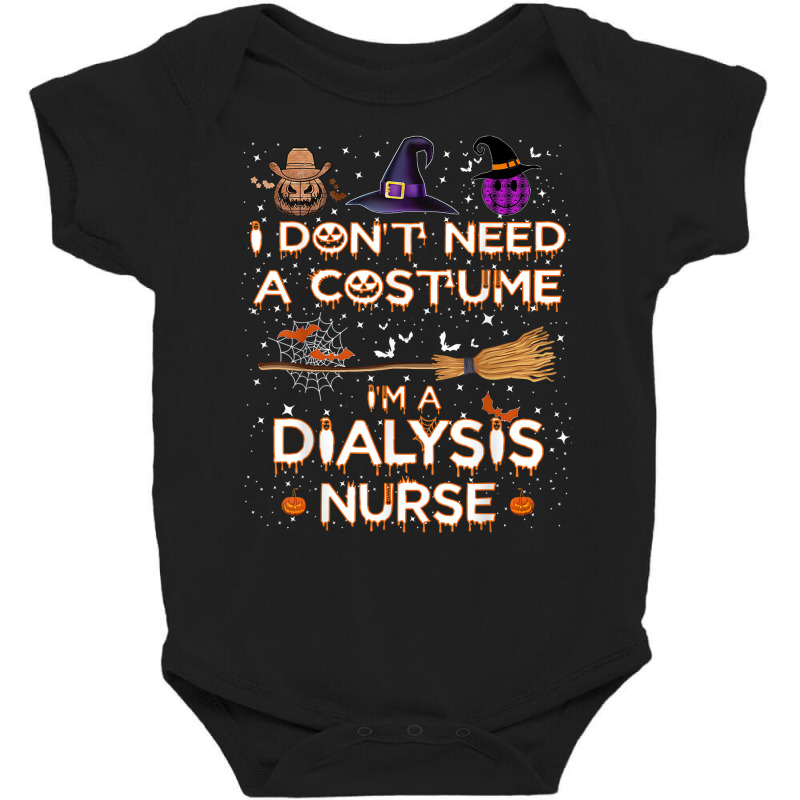 Scary Dialysis Nurse Halloween Costume 2022 Dialysis Nurse T Shirt Baby Bodysuit by cm-arts | Artistshot