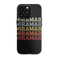 Miramar Florida Miramar Fl Retro Vintage Text Iphone 13 Pro Case | Artistshot