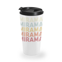 Miramar Florida Miramar Fl Retro Vintage Text Travel Mug | Artistshot