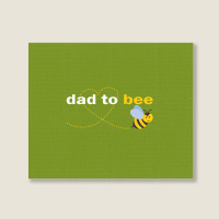 Dad To Bee Landscape Canvas Print | Artistshot