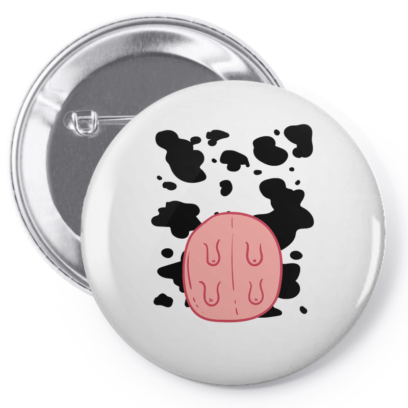 Cow Udder Pattern Funny Lazy Diy Costume Easy Halloween Pin-back Button | Artistshot