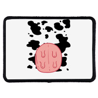 Cow Udder Pattern Funny Lazy Diy Costume Easy Halloween Rectangle Patch | Artistshot