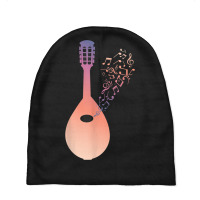 Nature Music String Instrument Mandolin Baby Beanies | Artistshot