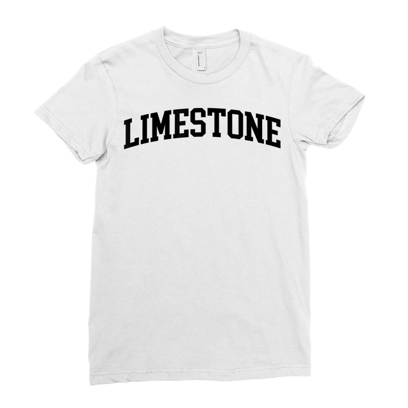 Limestone Athletic Arch College University Alumni T Shirt Ladies Fitted T-Shirt by cm-arts | Artistshot