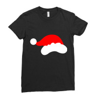 Santa Hat Ladies Fitted T-shirt | Artistshot