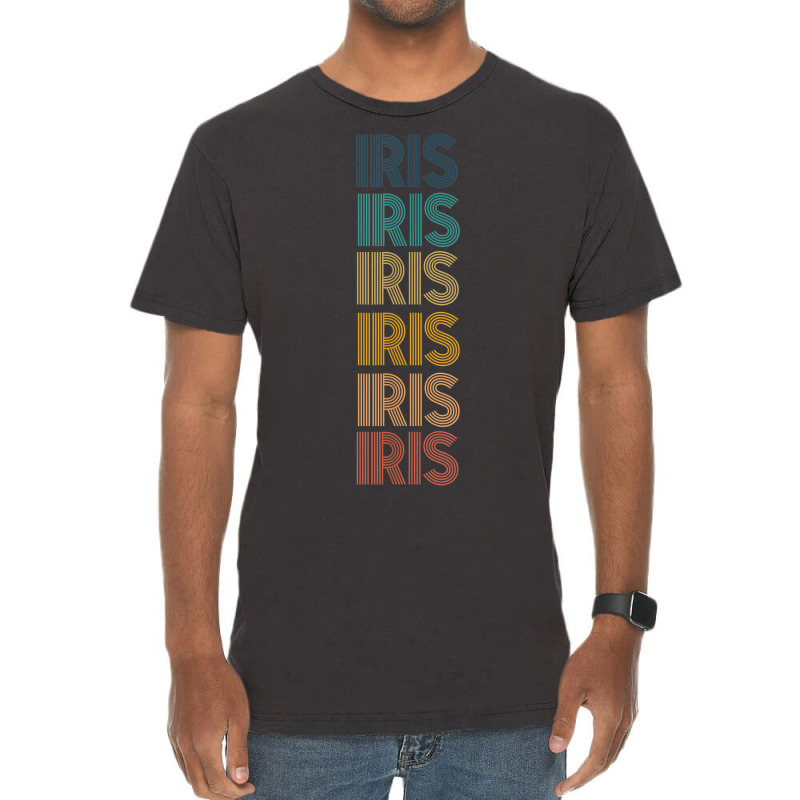 Retro Vintage Iris Classic Name Cool 80s 90s Vintage T-shirt | Artistshot