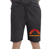 Montserrat Mountain Souvenir Vintage Short | Artistshot