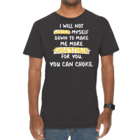 Womens I Will Not Water Myself Down To Make Me More Digestible V Neck Vintage T-shirt | Artistshot