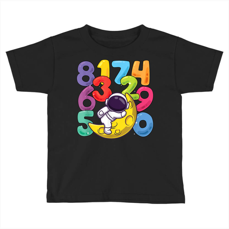 Number Learning Calculator Costume Matc Day Math Outfit Kids Toddler T-shirt by Piggy | Artistshot