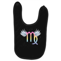 Virgo Zodiac Sign Angel Baby Bibs | Artistshot