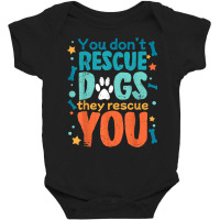 Rescue Animal Shelter Rescue For Animal Rescuer Baby Bodysuit | Artistshot